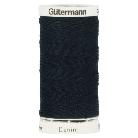 Gütermann jeans (denim) naaigaren - 100 meter- col. 6855 - donkerblauw